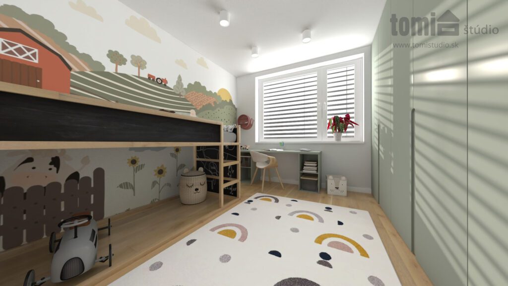 Vizualizácia detská izba